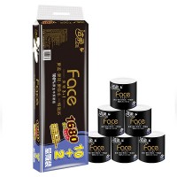 洁柔 黑Face卷纸4层140g*12卷/提