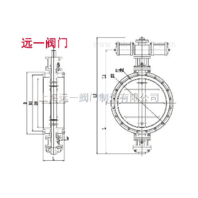 气动耐磨尘气蝶阀MD643S-1